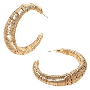 Gold Hoop Earrings
